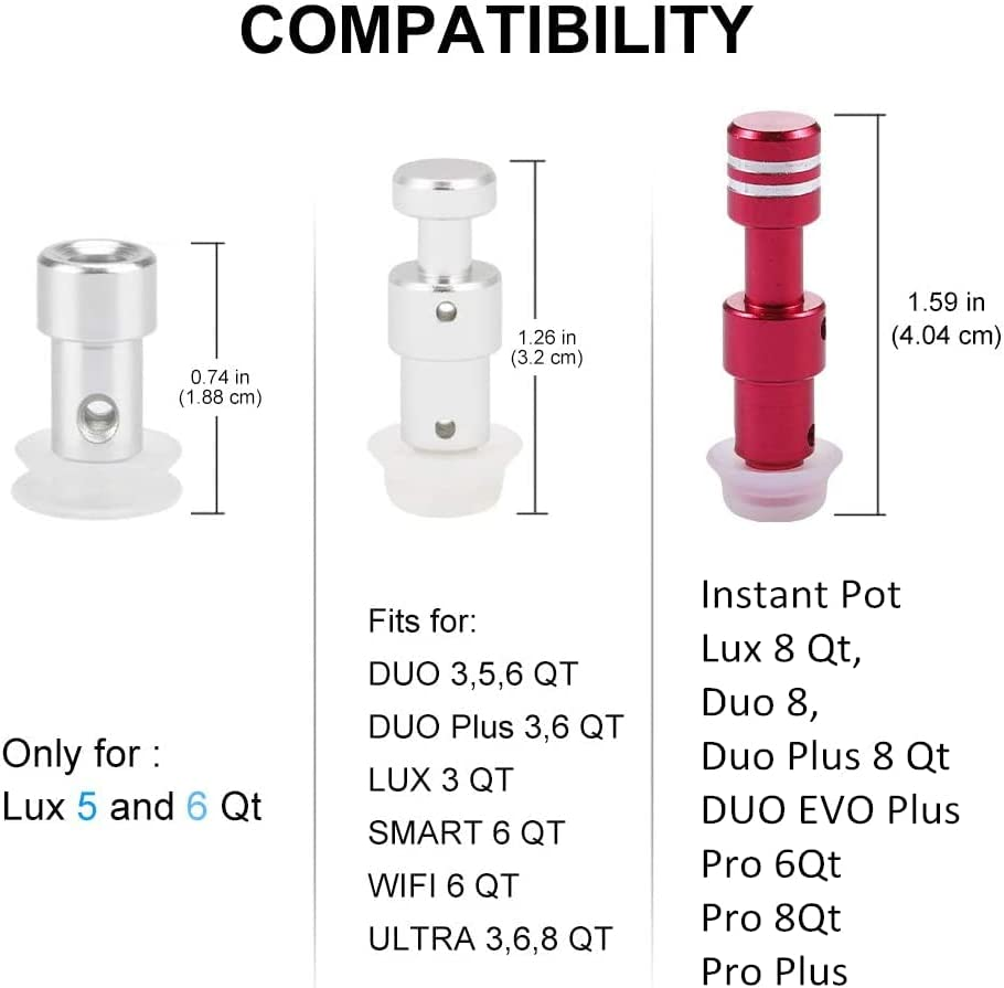 Original Float Valve for Instant Pot LUX 6 Qt 5Qt, Instant Pot Float