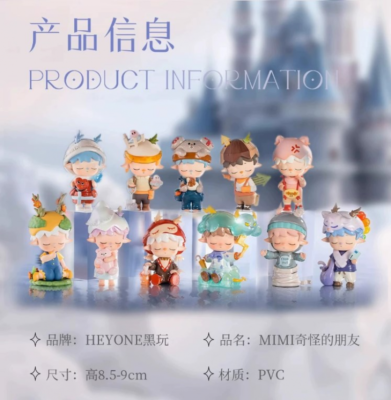 Heyone Mimi Strange Friends Series Blind Box Confirmed Figures