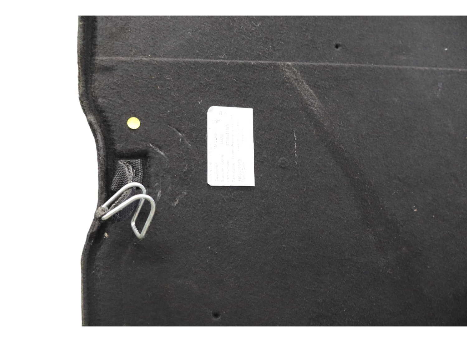 14-20 Maserati Ghibli M157 Trunk Cargo Spare Floor Carpet Cover Mat Oem