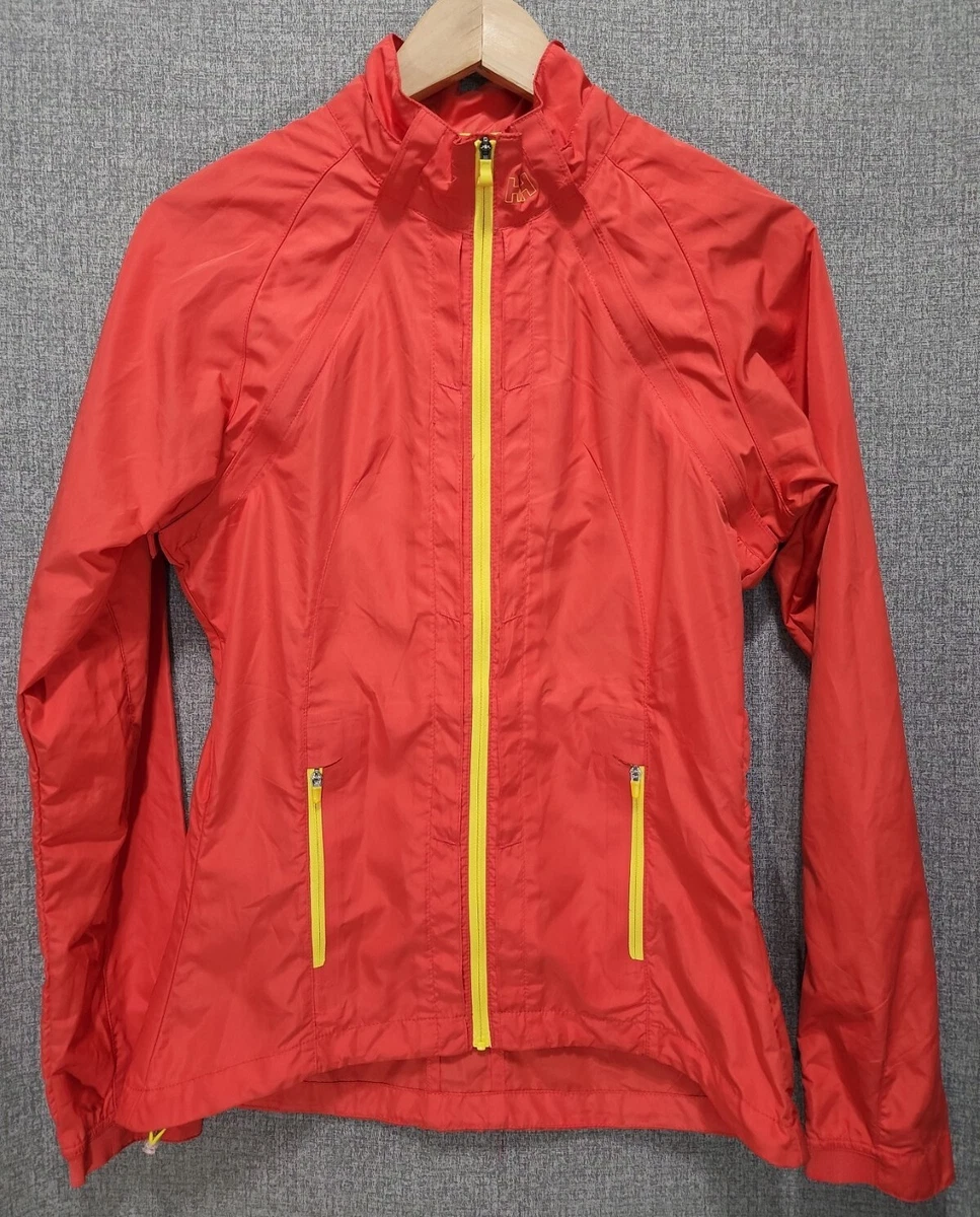 Helly Hansen Womens Jacket Red Coral Fly Light Training Coat Size Small C18