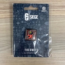 RAINBOW 6 SIX SIEGE THERMITE OLD OPERATOR ICON PIN UBISOFT KOYO 2020 OFFICIAL