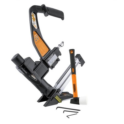 Freeman PFL618C Pneumatic 3-in-1 15.5-Gauge and 16-Gauge 2'' Flooring Nailer/S...