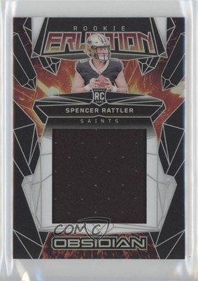 2024 Panini Obsidian Rookie Eruption Materials Spencer Rattler #ERM-SRR RC 6o3