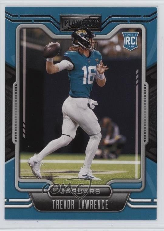 2021 Panini Playbook Rookie Trevor Lawrence #101 Rookie RC