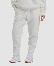 Reebok Women's Ivory Active Mid-Rise Tapered Sweatpants Size' M