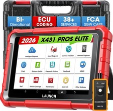 2026 Launch X431 Pro Elite V Pro5 Obd2 Scanner Car Diagnostic Tool Key Coding