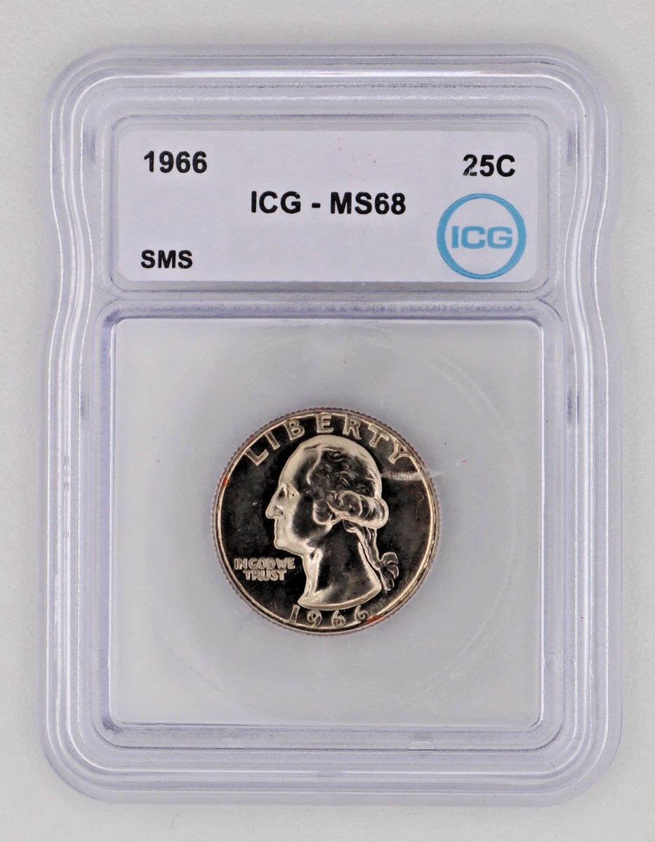 レア 1966年コレクション 1966 Grade MS 68 Washington Quarters (1932-1998) for sale | eBay