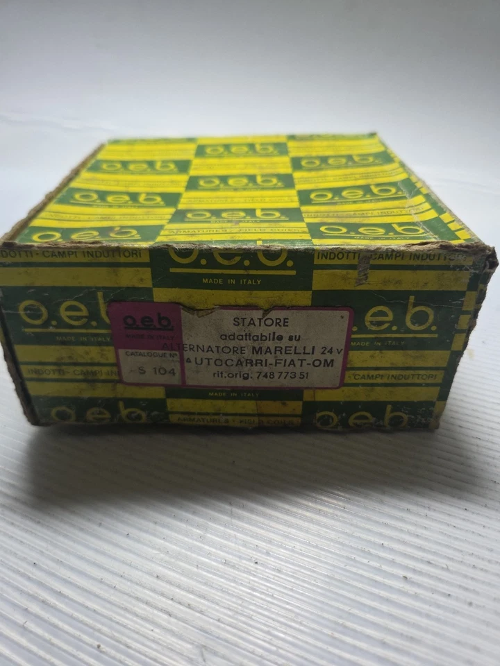 Stator Alternator Fit Trucks Fiat Om 24V 74877351 - Image 2 of 4