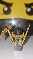 Ninjago Overlord (Golden Master) Rebooted Custom Lego Minifigure + Accessories
