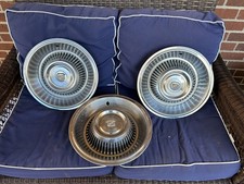 1963 1964 Cadillac Deville Fleetwood Hubcap 15 Metal Original Oem Set Of 3 1963 1964 Cadillac Deville Fleetwood Hubcap 15 Metal Original Oem Set Of 3