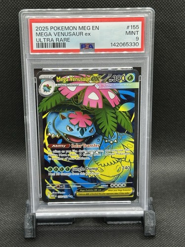 Mega Venusaur ex graded PSA 9 for sale on eBay