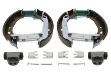 Bremsbackensatz Hinterachse für FORD MAZDA ESCORT VI Turnier FIESTA IV KA PUMA