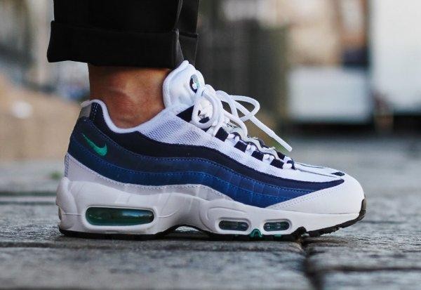 靴 Nike AirMax 95 BigBubble blue tint w28.0 Air Max 95 Big Bubble “Blue Spark” 2025 Review & On Feet