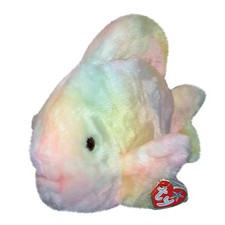 Ty Large Plush Beanie Buddy - Coral the Fish MWMT