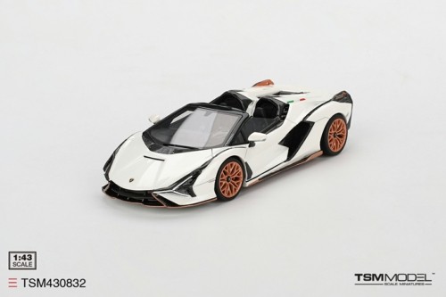 1/43 LAMBORGHINI SIAN ROADSTER BIANCO ASOPO TSM430832