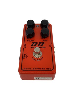 Xotic BB Vorverstärker Effekt Pedal Gebraucht