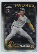 2024 Topps Chrome Update Prism Refractor Yuki Matsui #USC187 uk2
