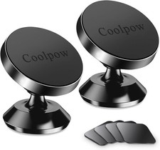 2 Packs Magnetic Phone Holder for Car Strong Magnet Phone Holders for Your Car