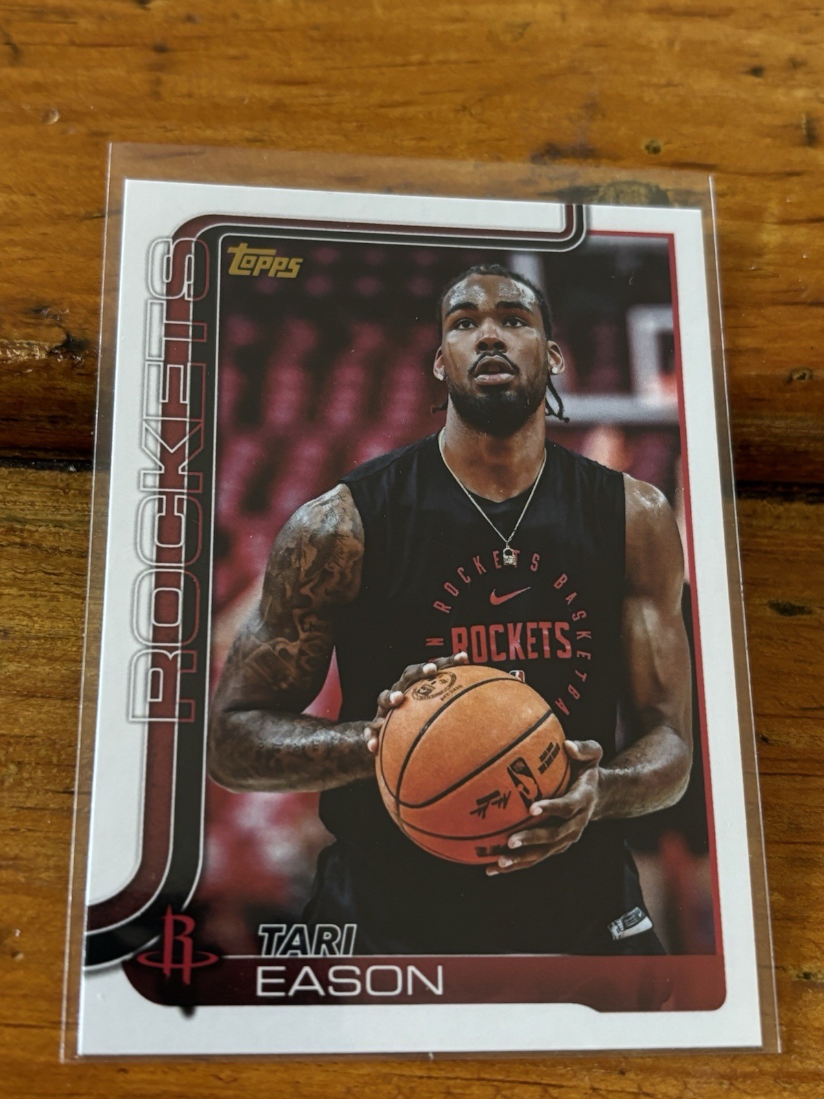 2025-26 Topps Basketball Tari Eason Golden Mirror SSP Houston Rockets #179