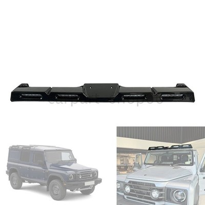 Black Roof Spoiler Lamp LED Light Bar Fits For INEOS Grenadier 2023 2024