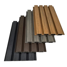 High Quality Slatted Cladding 3.6m Length, High Coverage Cladding, NoMaintenance