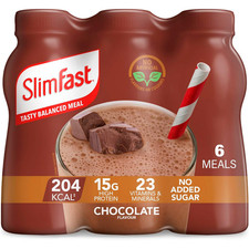 Image of SlimFast Ready to Drink Shakes Meal Replacement Shake for Weight Loss 6 x 325 ML