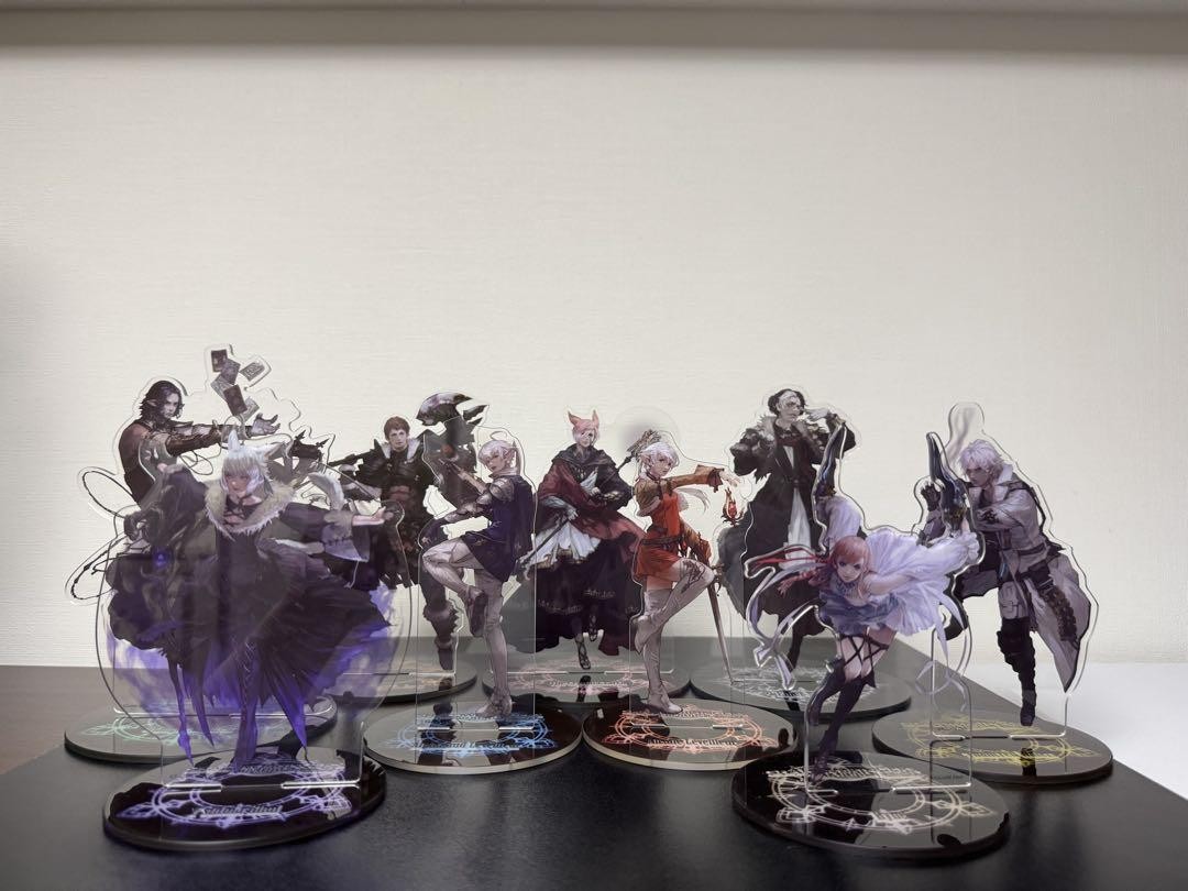 Final Fantasy XIV Shadowbringers Acrylic Stand Set Collectible