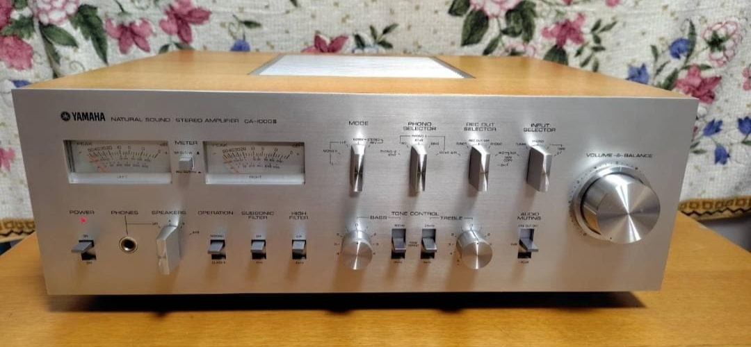 YAMAHA CA-1000III Integrated Amplifier Class A AB MC Phono Tested