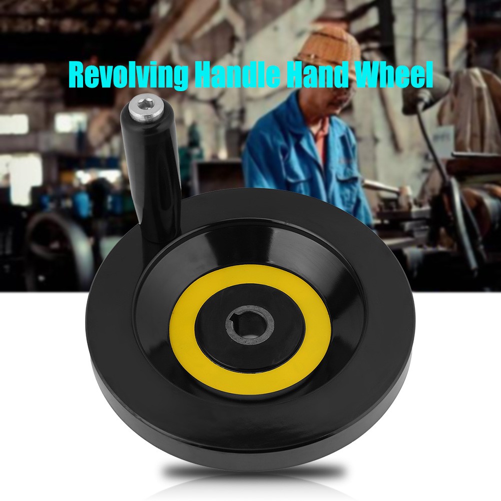 1 Pcs Lathe Milling Hand Wheel Durable Ripple Design For Lathes