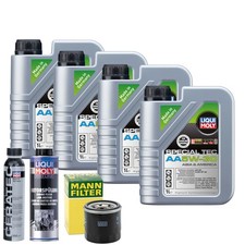 Motoröl 5W30 LIQUI MOLY Special Tec Aa 4L +MANN Ölfilter +Spülung +Cera Tec