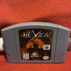 HEXEN GAME FOR NINTENDO 64 N64, ORIGINAL CARTRIDGE ONLY, GT INTERACTIVE