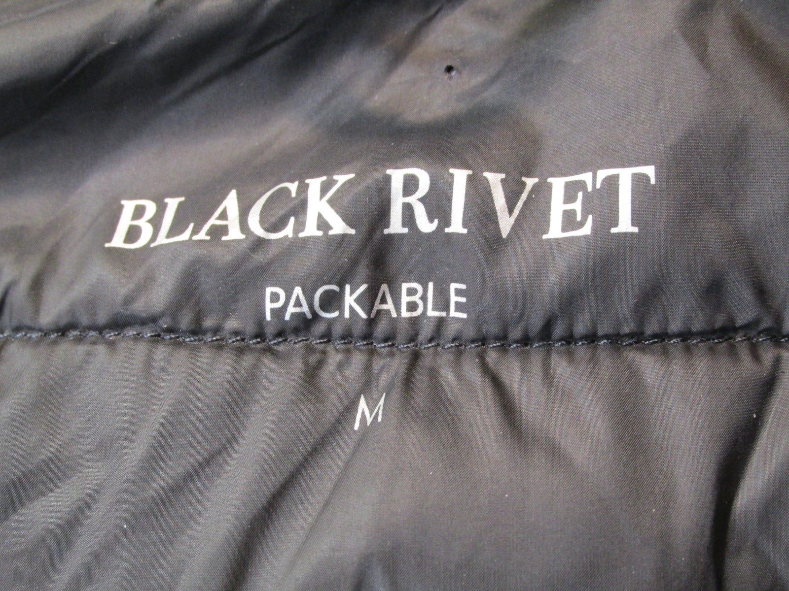 BLACK RIVET Packable Light Puffer Jacket Women Me… - image 10