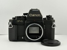 Canon New F-1 35mm SLR Film Camera Body Only Tested Working Japan
