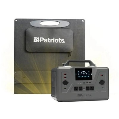 Patriot Power Solar Generator 2200X & Solar Panel