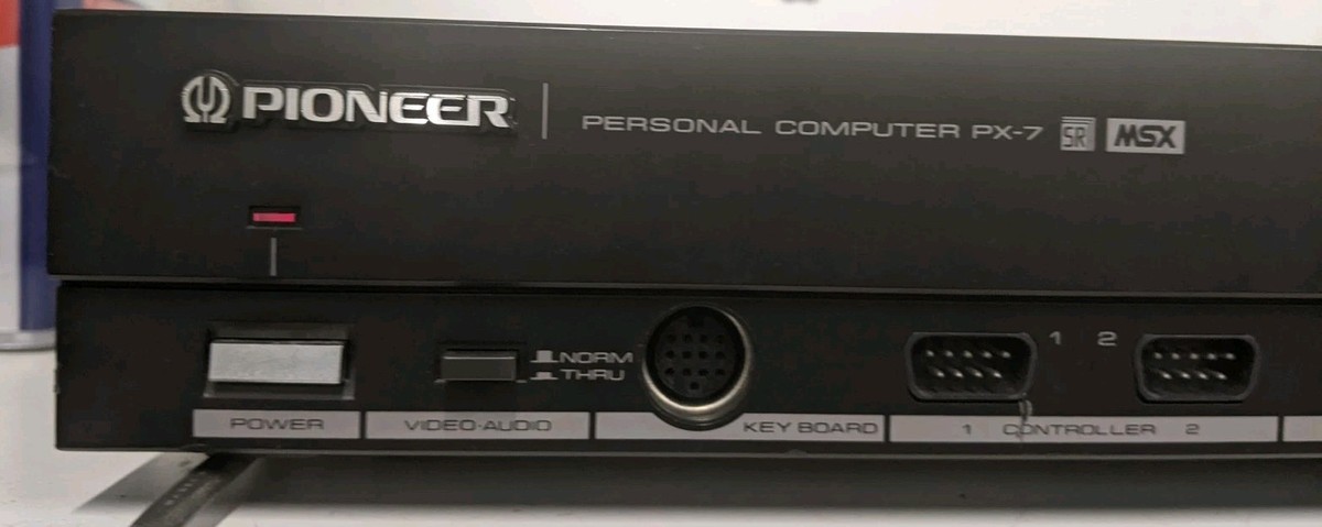 Pioneer PX7 MSX Computer (Palcom PX-7) Black. excellent condition