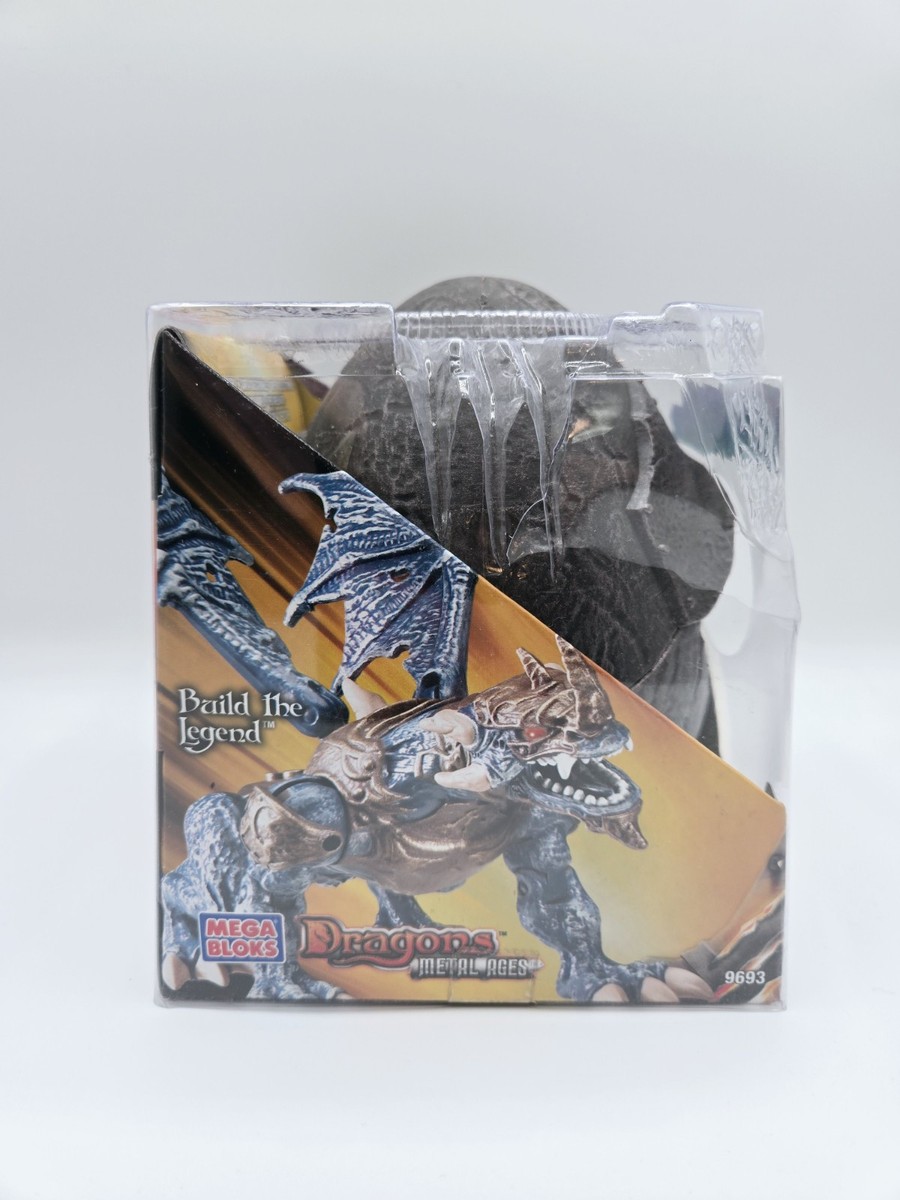 2005 Mega Bloks Dragons Metal Age Havocfire Dragon & Egg #9693