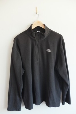The North Face 1/4 Zip Pullover Fleece schwarz 2XL Polartec