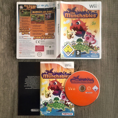 Nintendo WII   The Munchables   CIB | RAR