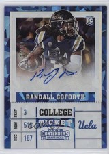 2017 Contenders Draft Picks Cracked Ice Ticket 22/23 Randall Goforth Auto 15wb