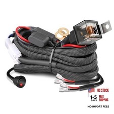 Wiring Harness Kit 12AWG 2 Lead, Nirider 12V Heavy Duty Rocker Switch 2-lead-12
