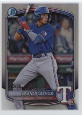 2025 Bowman Draft Chrome Bowmanfractor 23/35 Yolfran Castillo #BDC-107 1k7k
