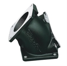Trick Flow Throttle Body Adapter Aluminum Black Powdercoated Ford Mustang Each