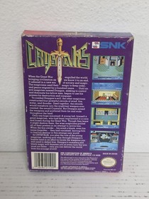Crystalis - Nintendo NES CIB SNK JRPG VG 