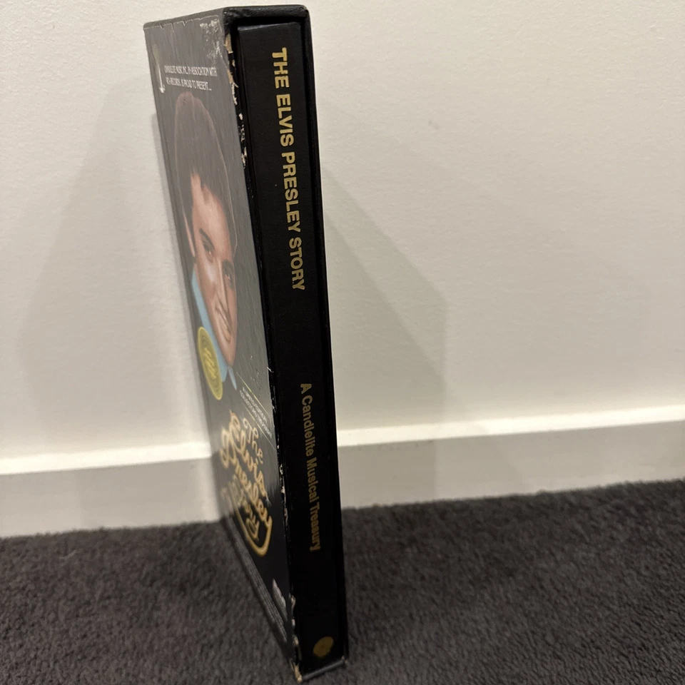 The Elvis Presley Story Authentic Golden Treasury Collector's Ed 3 Cassette Set - Image 2 of 4