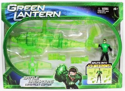 Green Lantern - Battle Breaktous - Construct Copter - mit Hal Jordan