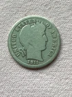 1911 P Barber silver dime a very fine coin ,plus a surprise