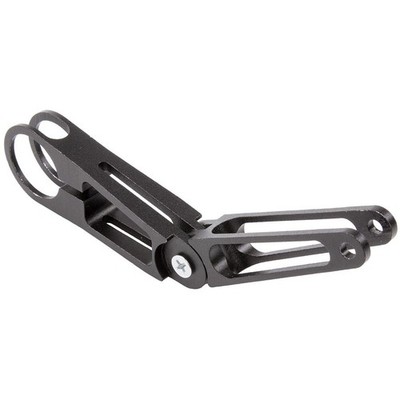 Aluminum Black QRIR Lamp Bracket Extender for Bicycle Headlamps & Mounts