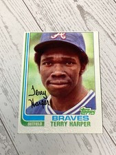 Topps 1982 Baseball Card Terry Harper Atlanta Braves #507