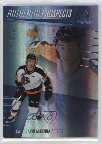 2023-24 Upper Deck SP Game Used CHL Edition 45/72 Gavin Mckenna #44