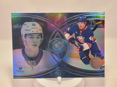 Upper Deck 2025-26 Extended Series Insert Matthew Schaefer UD3-4 Islanders